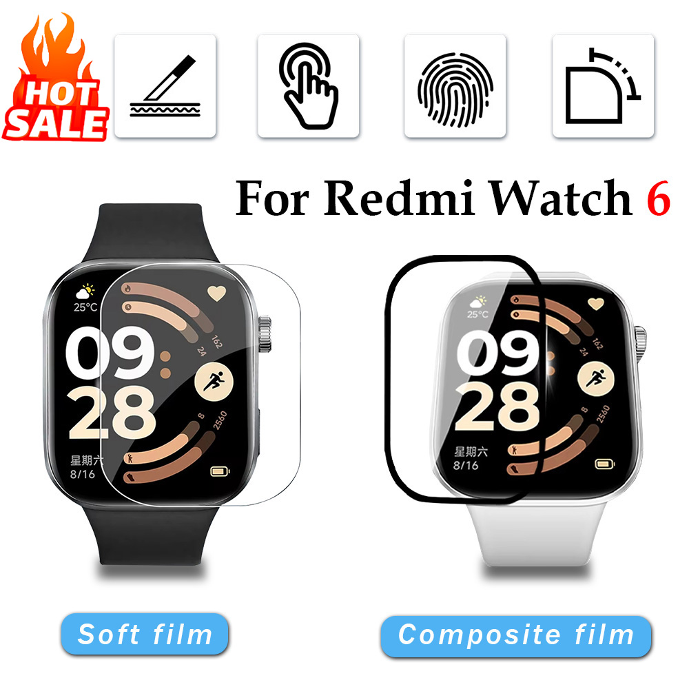 Smartwatch Screen Film - 1-5 Stuks Zachte Film voor Xiaomi