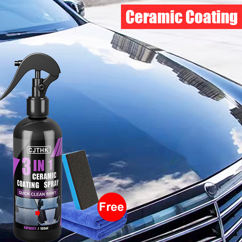 Nano Liquid Coating - 3-in-1 auto keramische nano-coating vloeibare coating