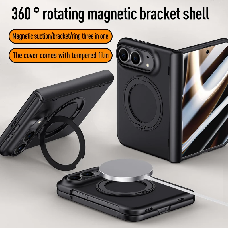 Privacy Screen Protector - Luxe 360° draaibare Magsafe magnetische beugelhoes