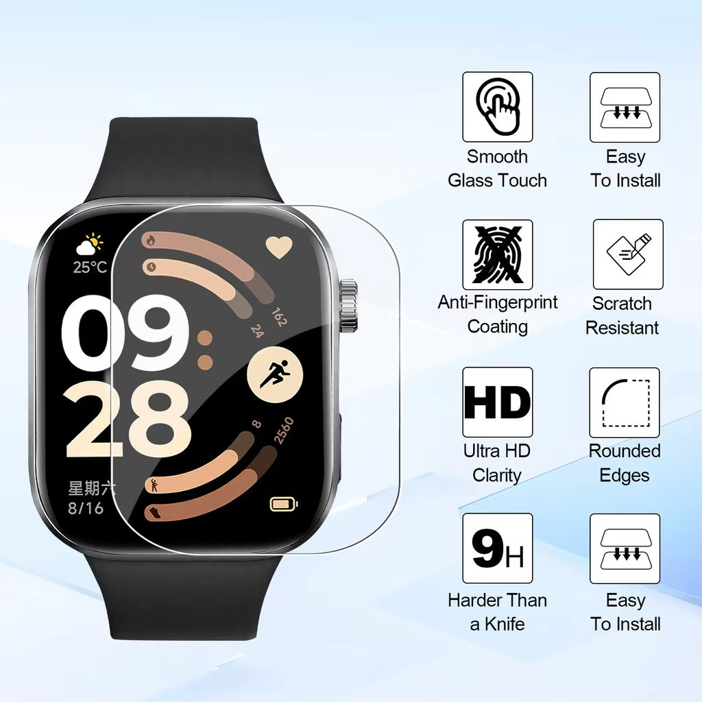 1-5 Stuks Zachte Film voor Xia - Smartwatch Screen Film recensie en prijs